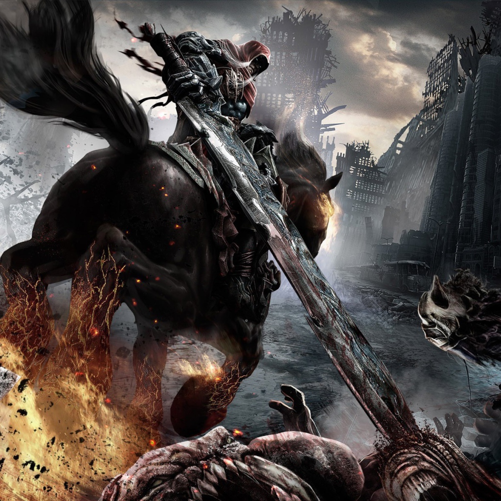 Воин темной стороны в видеоигре