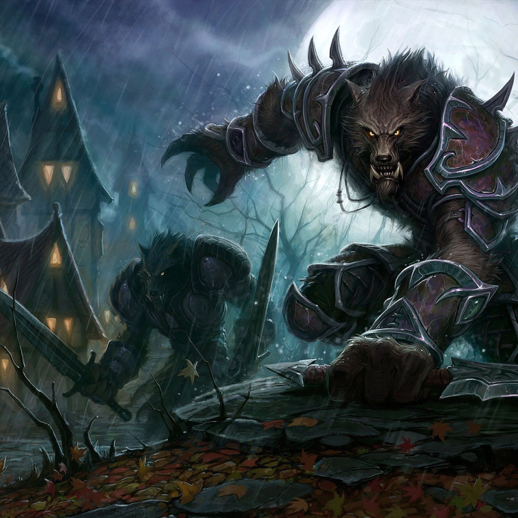 Оборотни из игры World of Warcraft