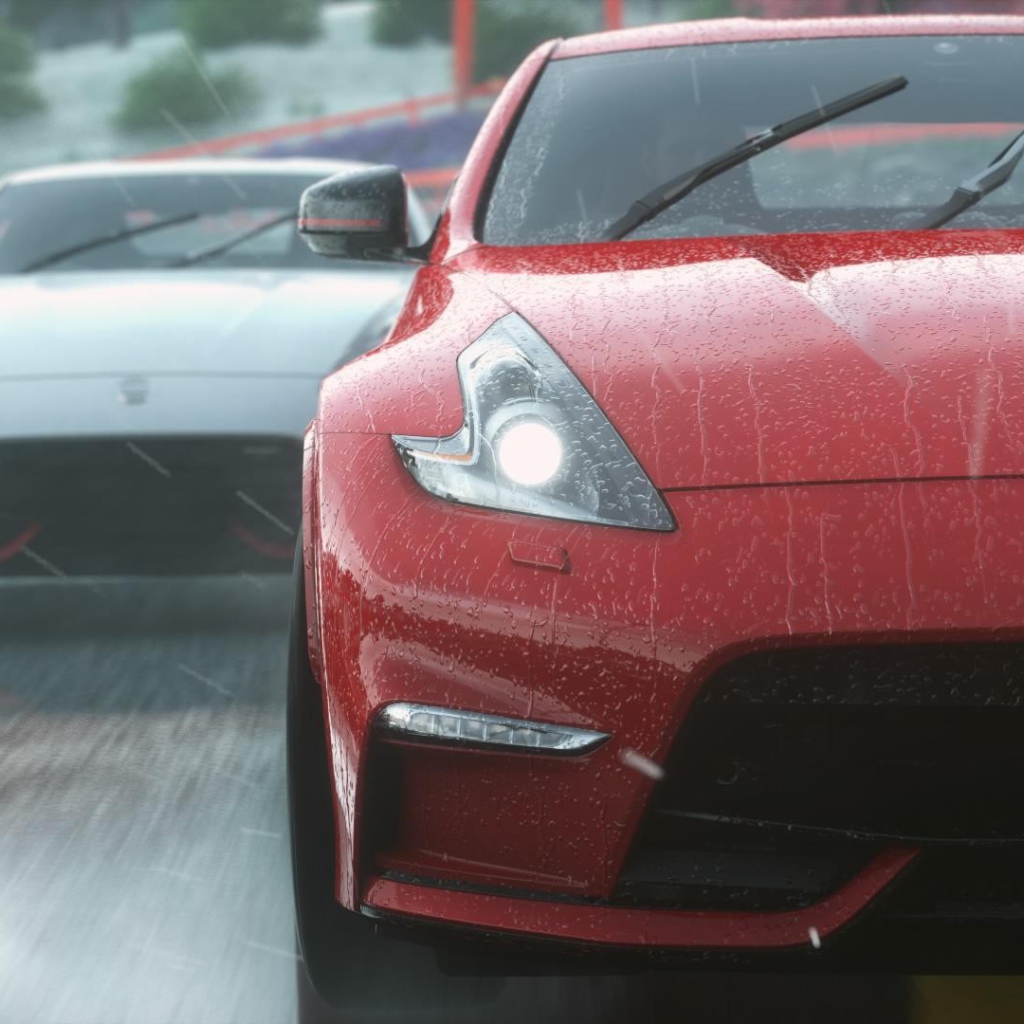 Мокрый Ниссан в игре Driveclub