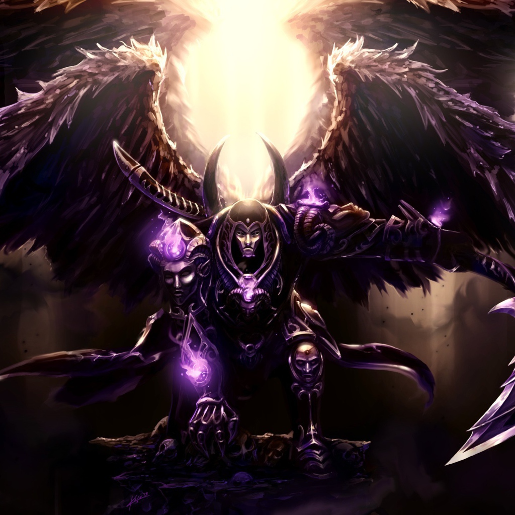 Крылатый Танатос, игра Smite