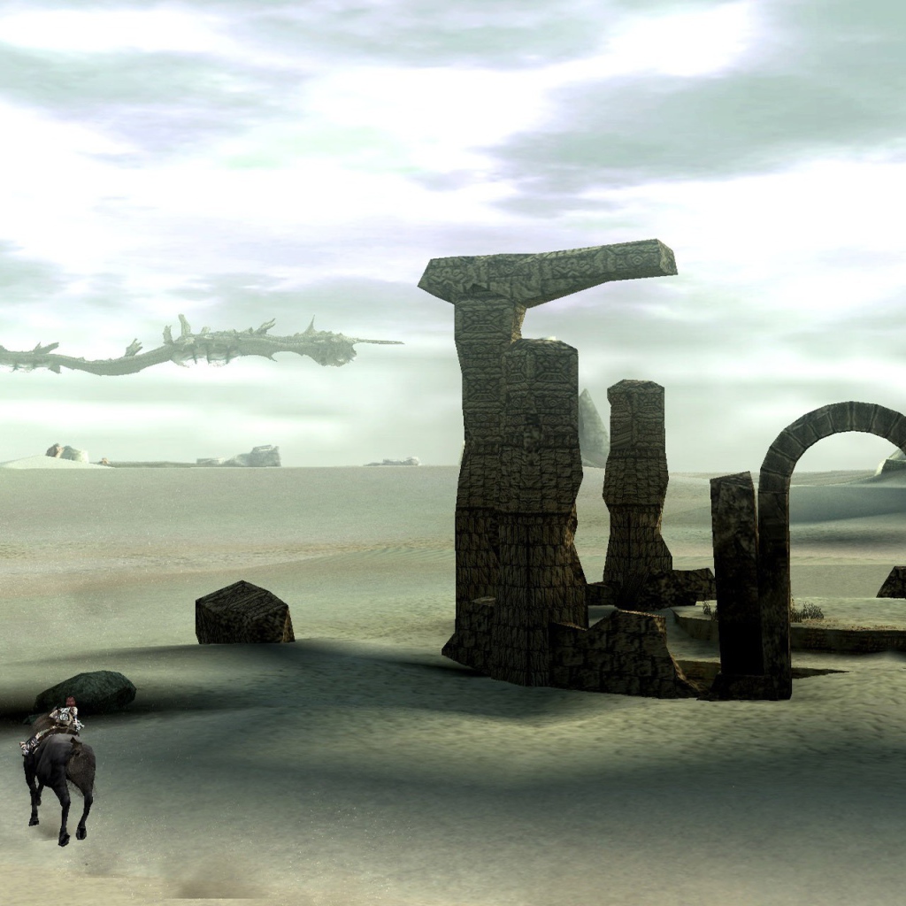 Мир игры Shadow of the Colossus