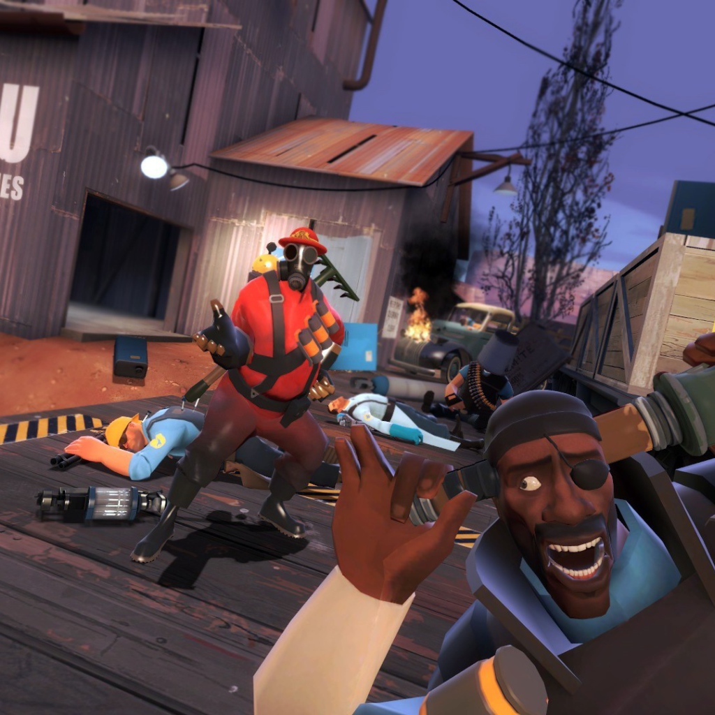 Мир игры Team Fortress 2