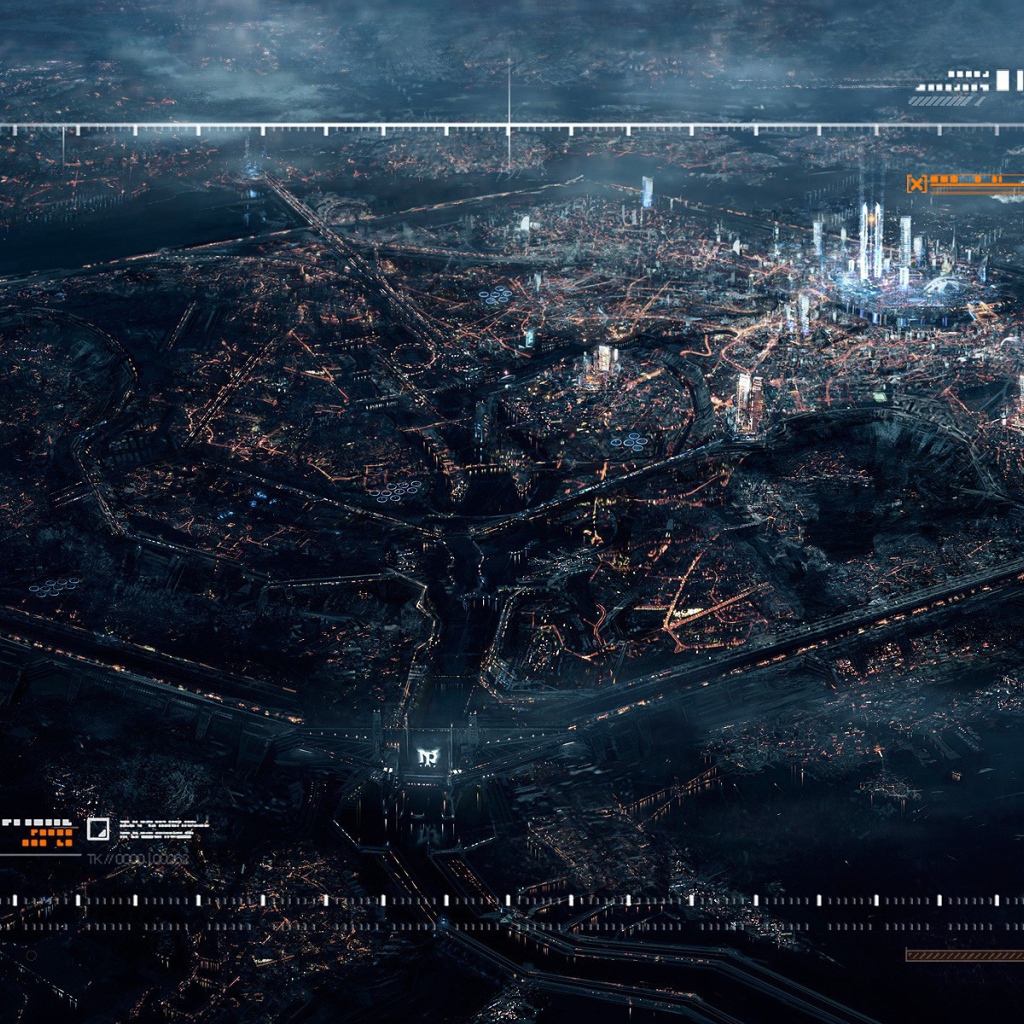 Карта мира игры Tom Clancy's The Division