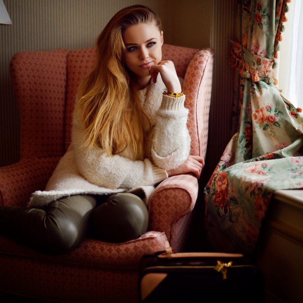 Девушка модель Кристина Базан