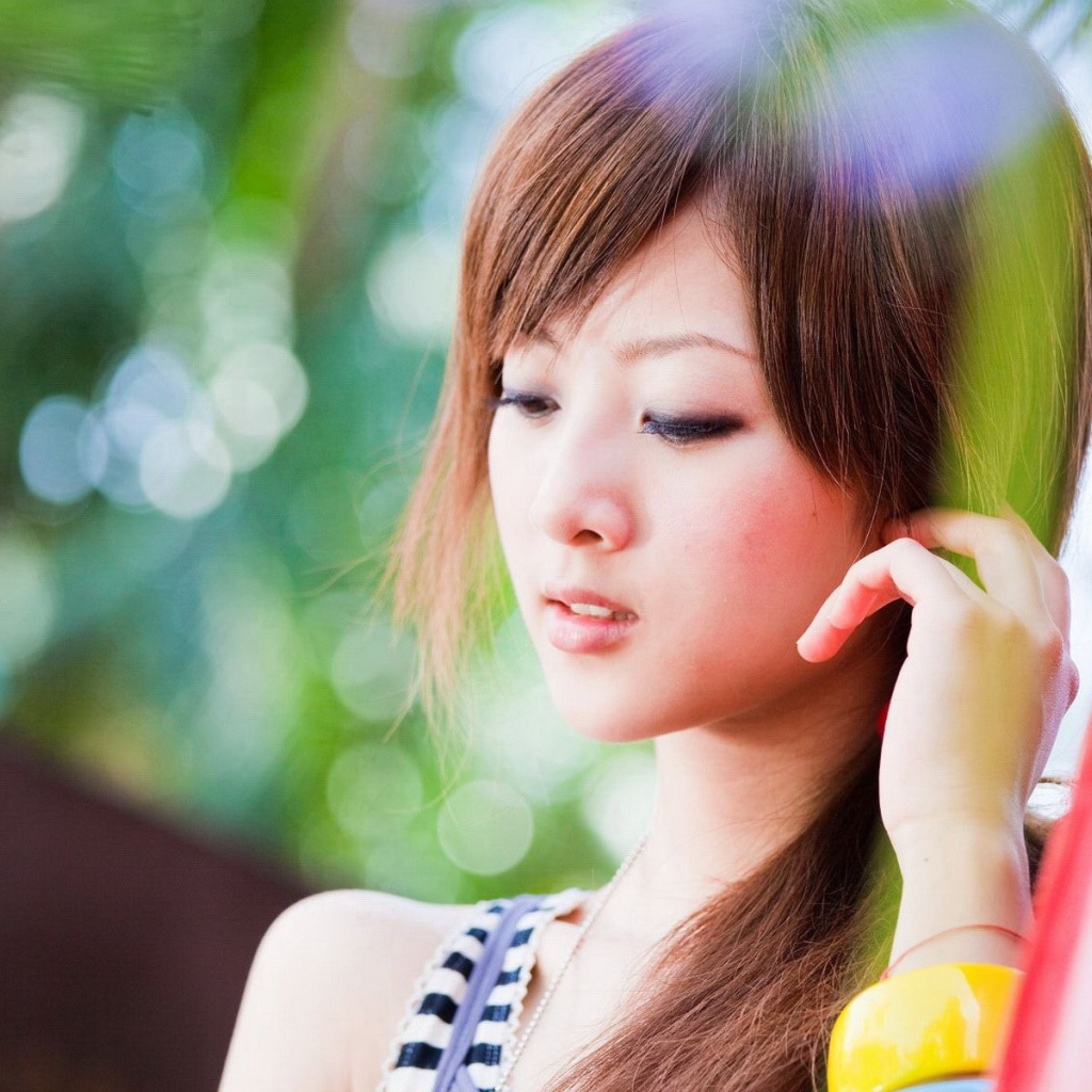 Девушка модель Микако Чанг