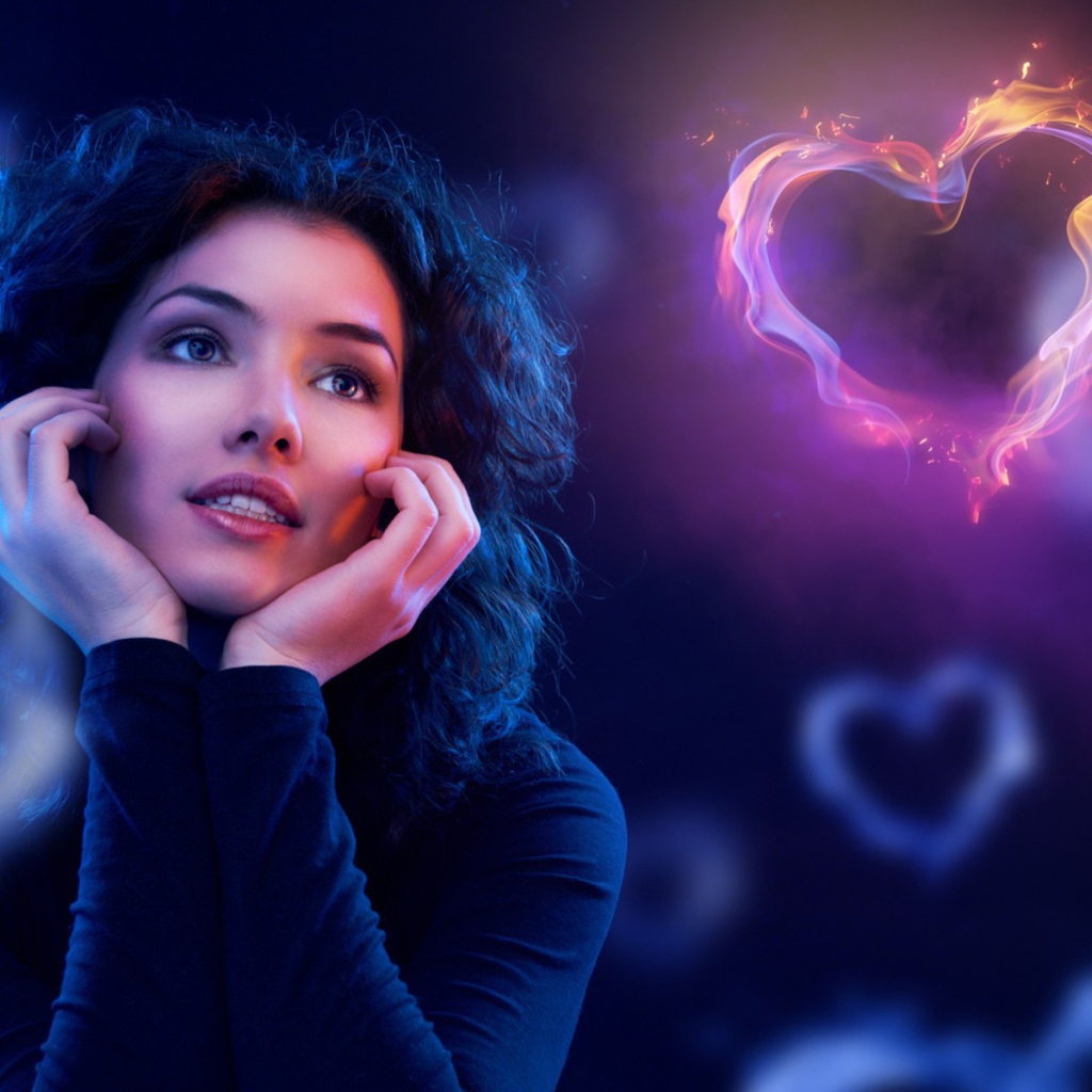 Девушка мечтает о любви