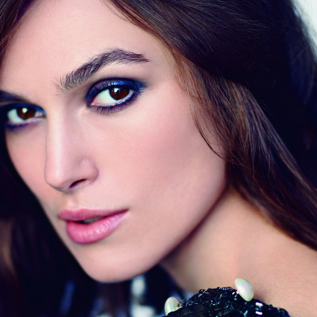 Девушка с коричневыми глазами Кира Найтли