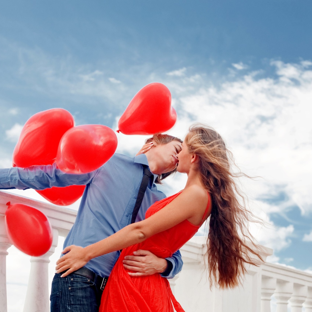 Парень и девушка романтики