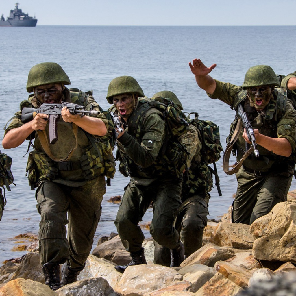Marines of the Russian Navy