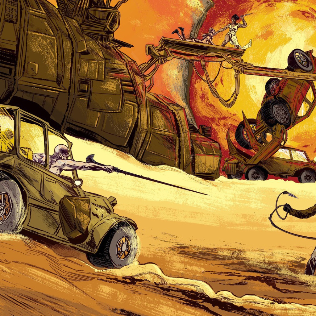 Арт к фильму Мад Макс Дорога ярости