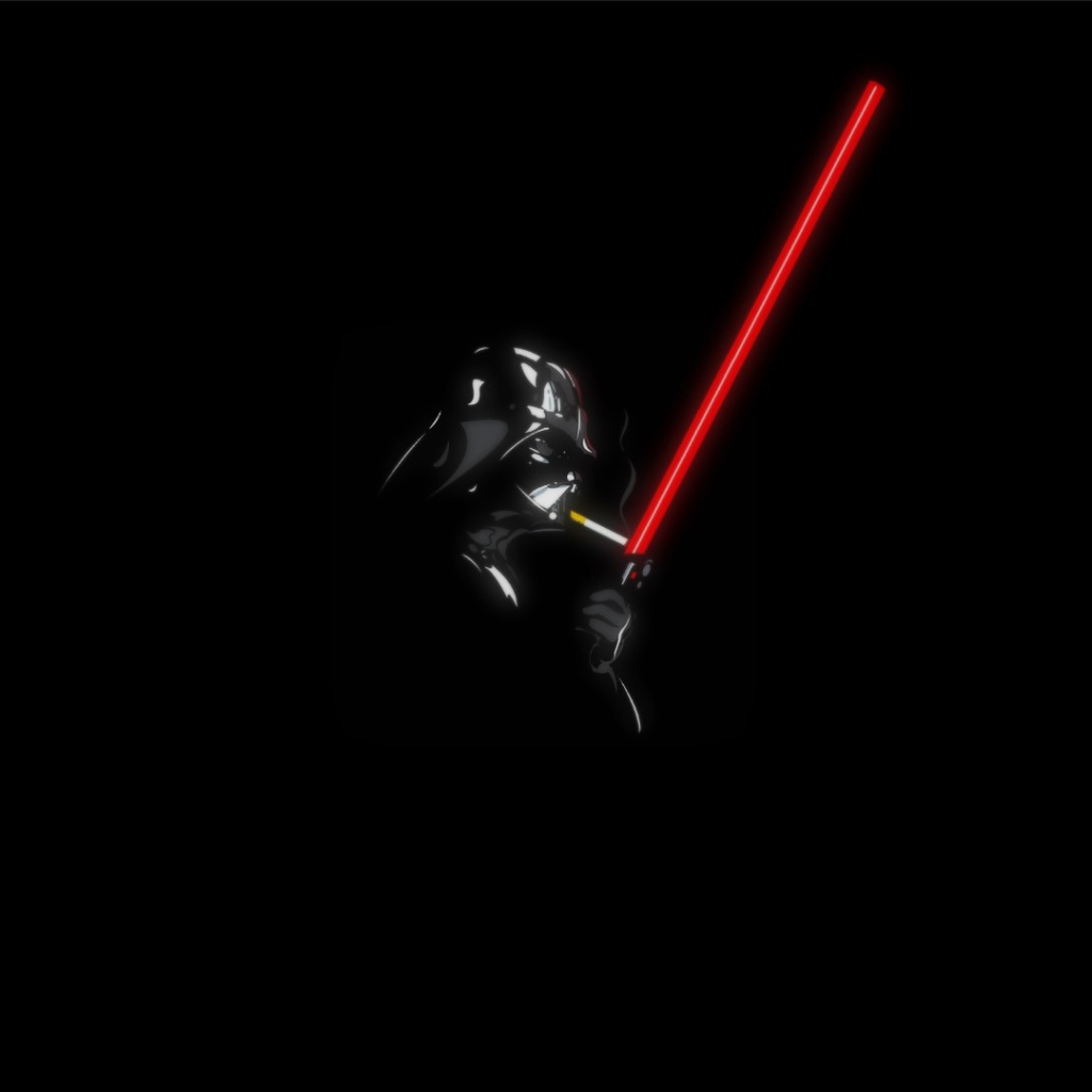 Дарт Вейдер в темноте