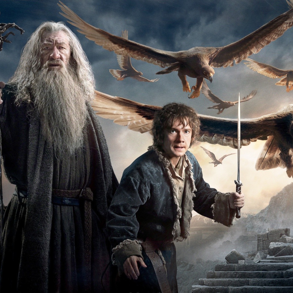 Орлы в фильме Хоббит