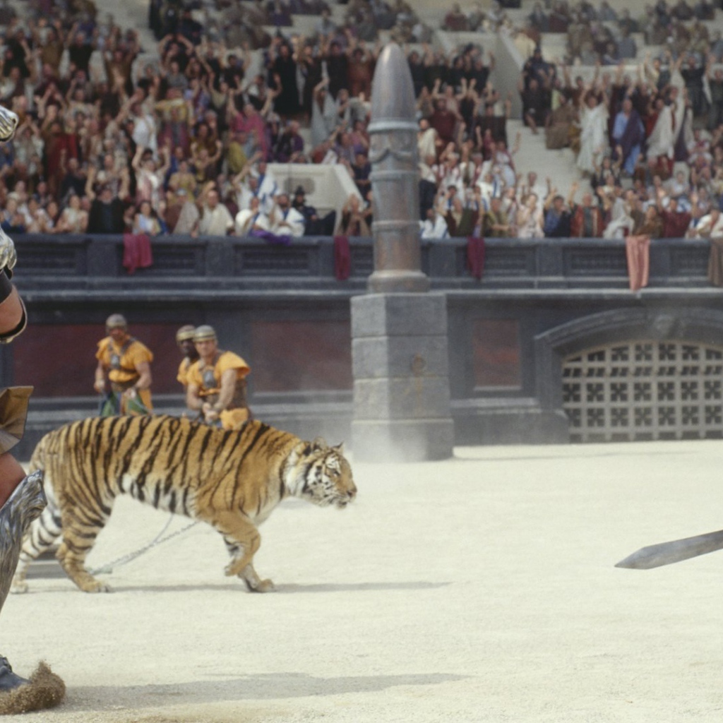 Бой на арене в фильме Гладиатор