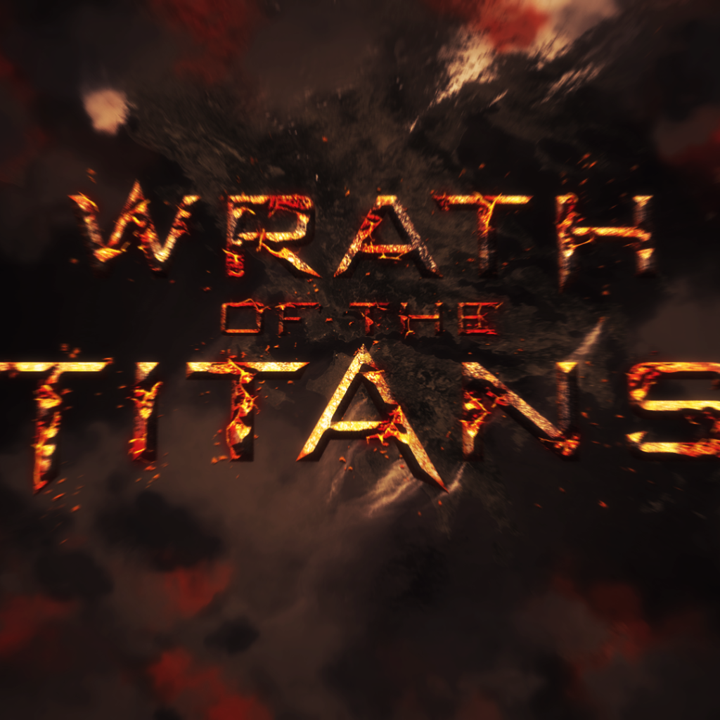 Огненный постер фильма Битва титанов