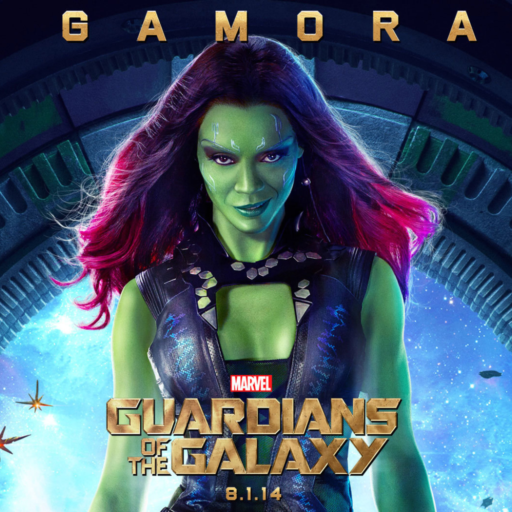 Гамора из фильма Стражи Галактики