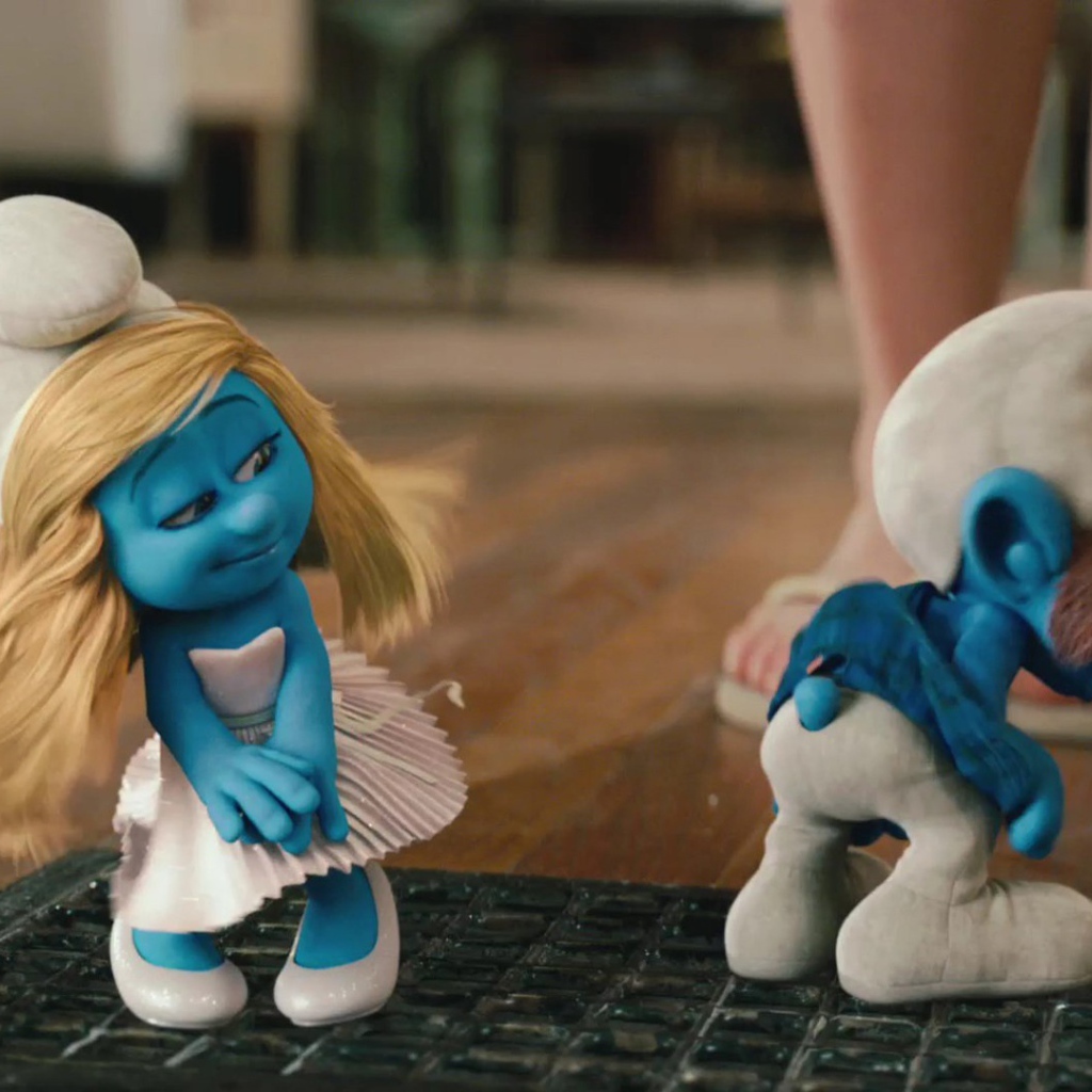 Гномики из комедийного фильма Смурфики