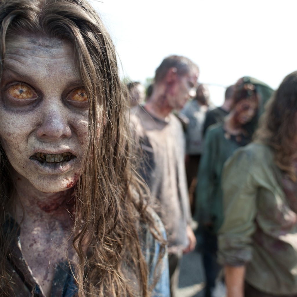 Нашествие зомби из Ходячих мертвецов