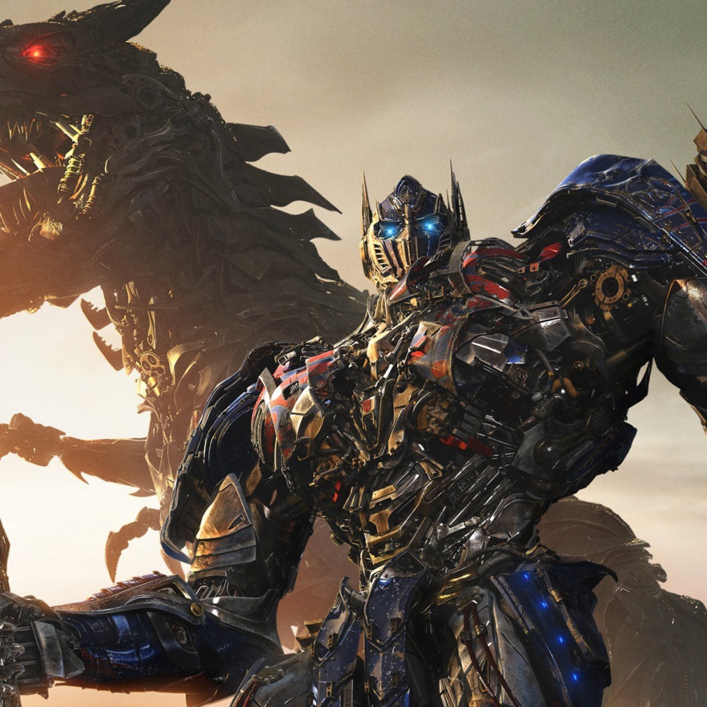 Оптимус Прайм и Гримлок, фильм Трансформеры