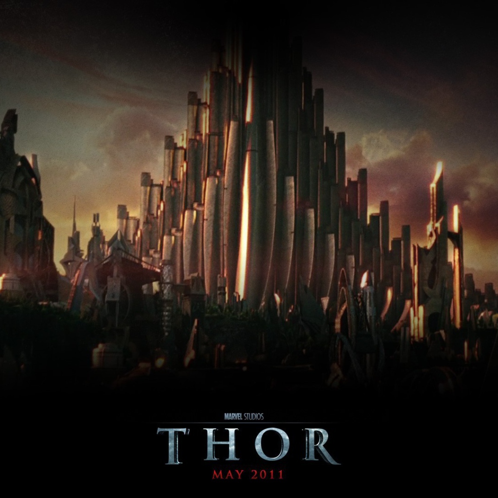 Дворец на постере фильма Тор