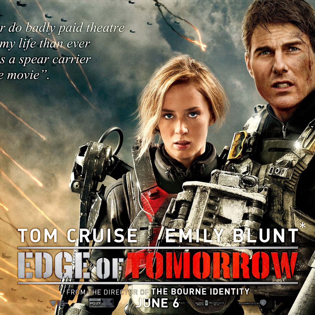 Постер боевика Грань будущего