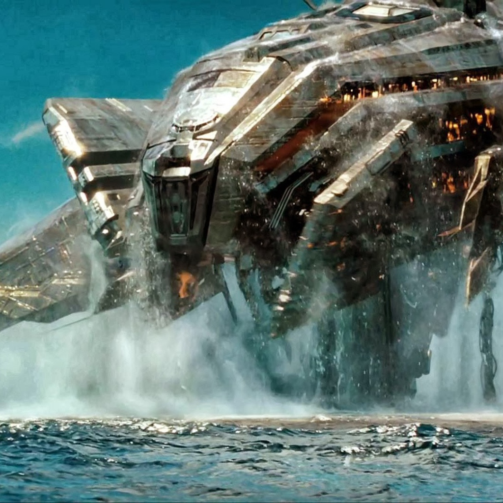 Робот в море из фильма Морской бой