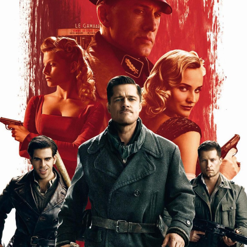 Герои фильма Бесславные ублюдки