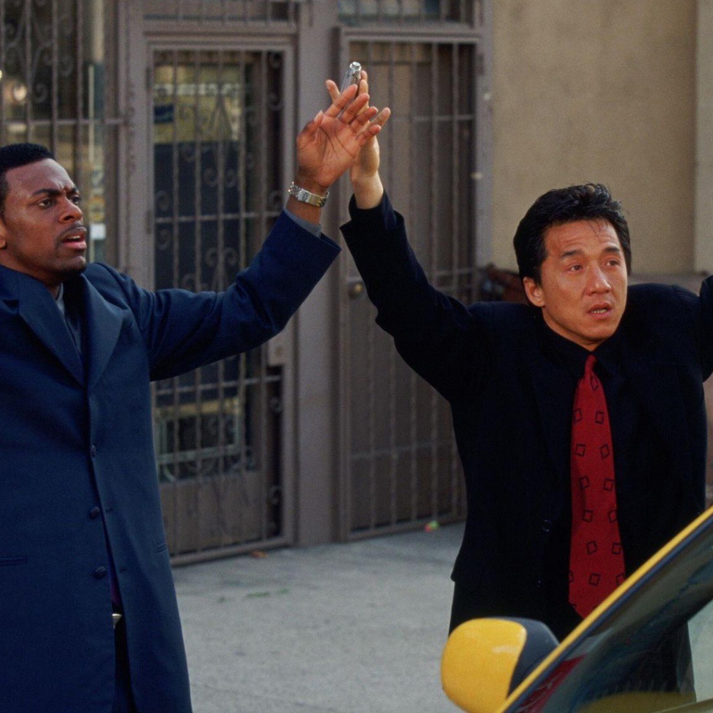 Главные герои фильма Час пик