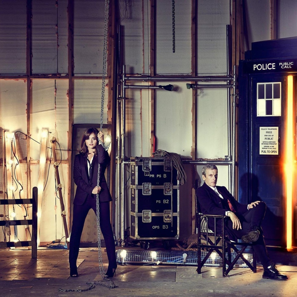 Два главных героя сериала Доктор Кто