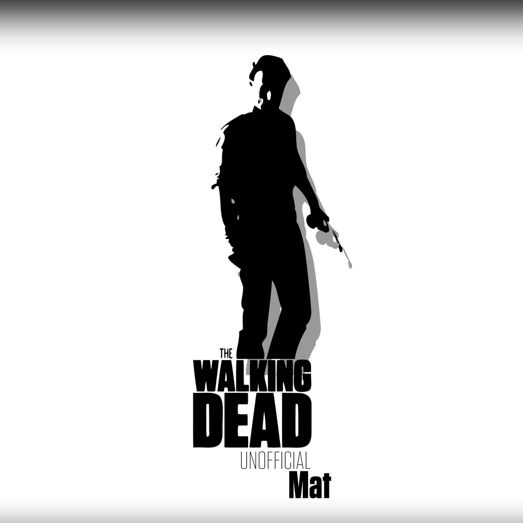 Неофициальный постер сериала Ходячие мертвецы