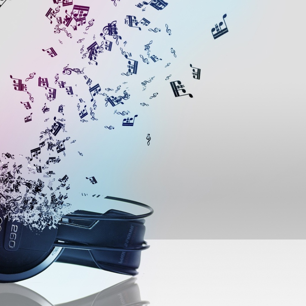 Наушники рассыпались на ноты