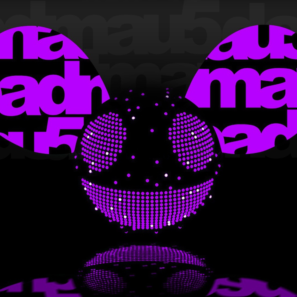 Сиреневый диджей deadmau5
