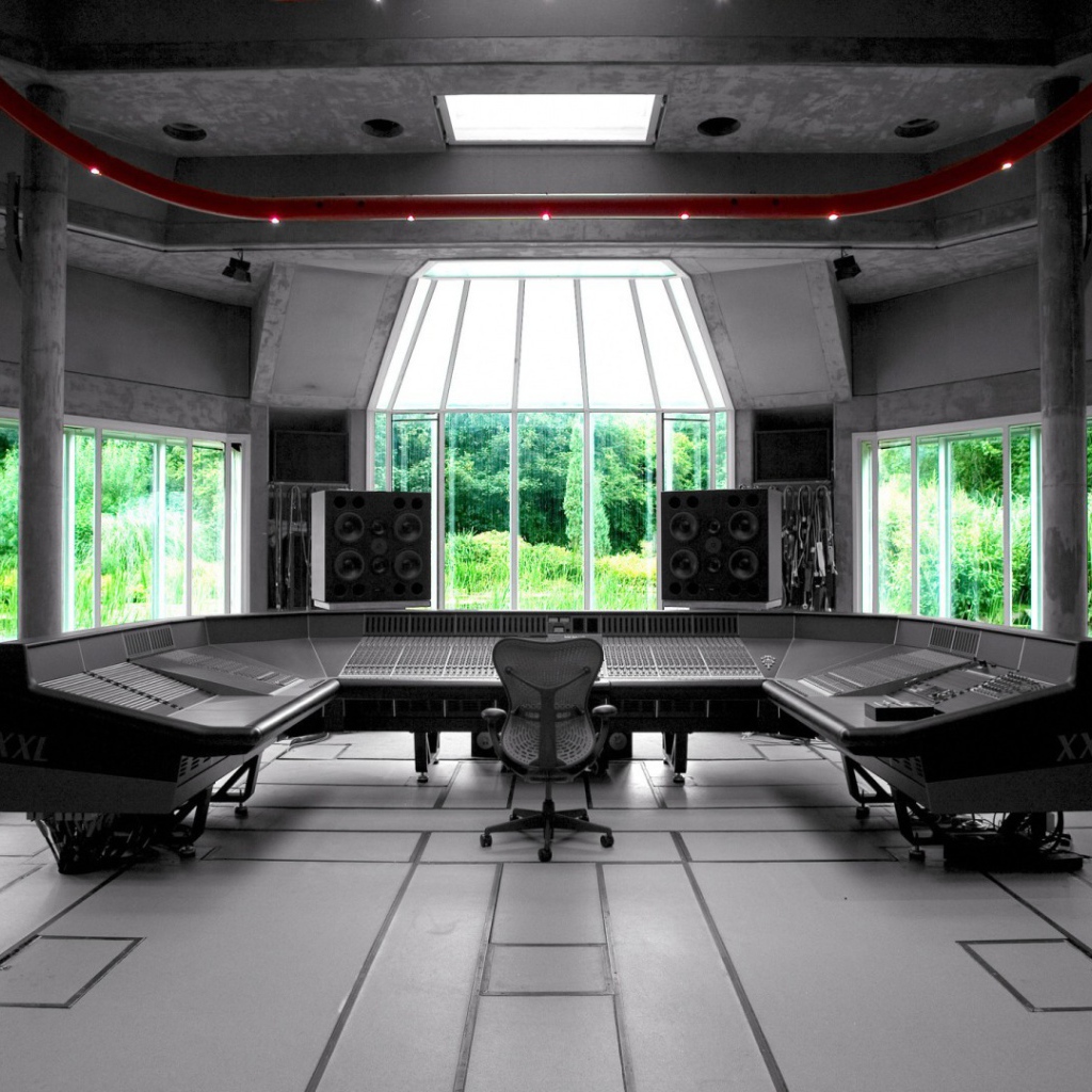 Студия звукозаписи в загородном доме