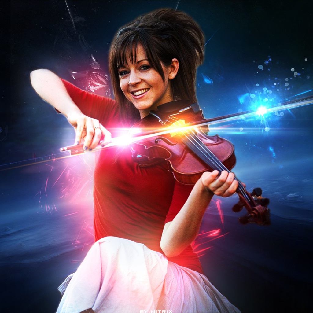 Улыбчивая скрипачка Линдси Стирлинг