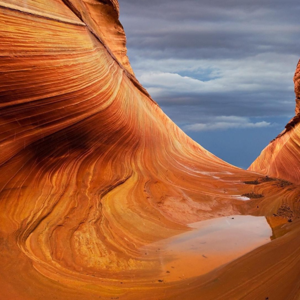 Внутри каньона после дождя