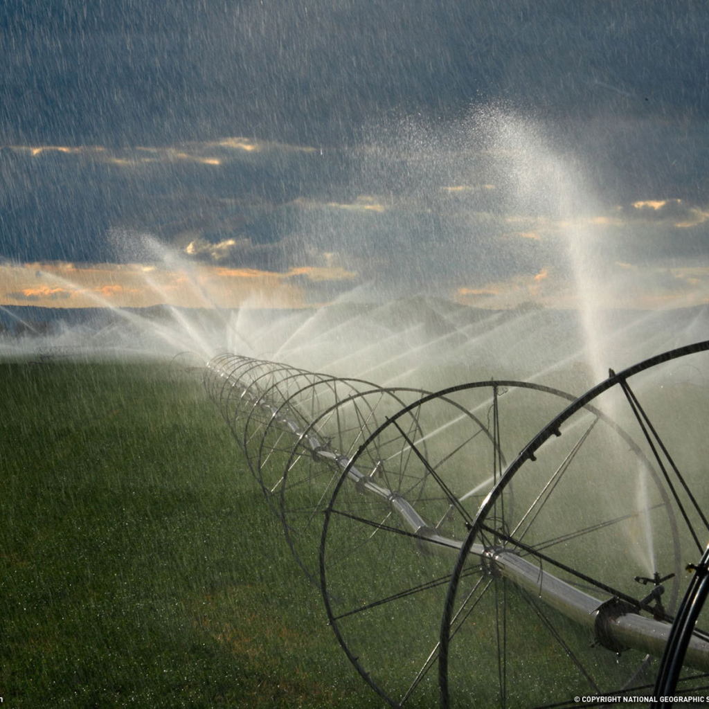 Орошение на полях