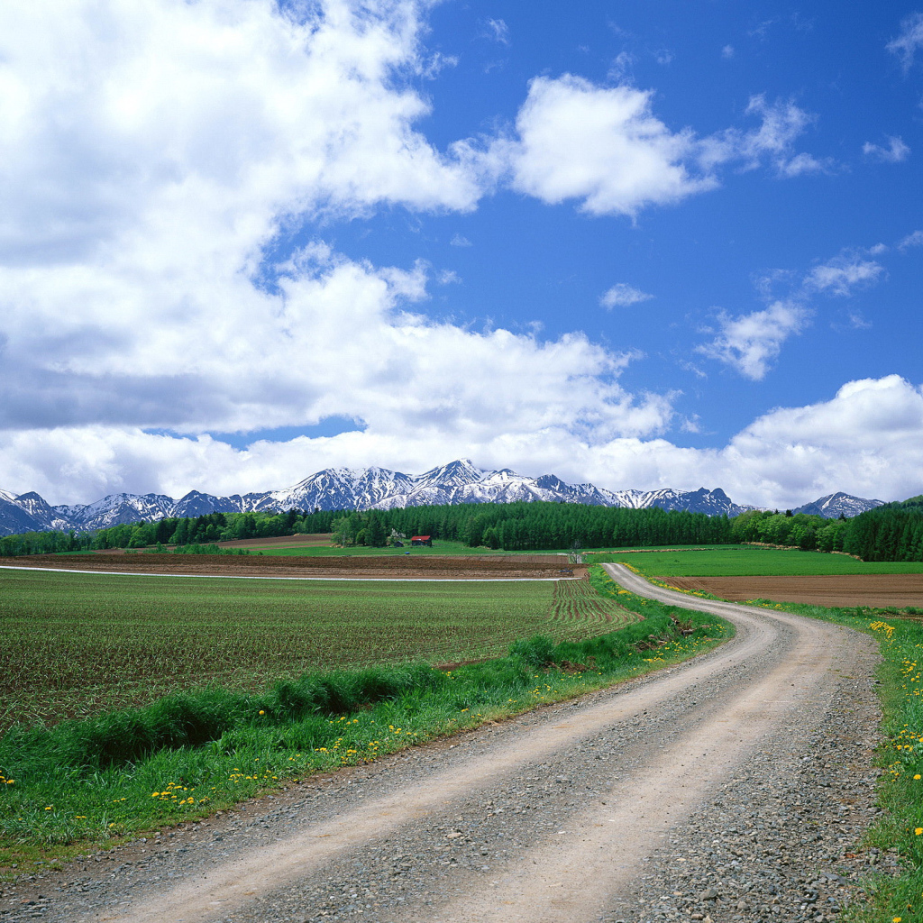 Дорога ведущая в горы