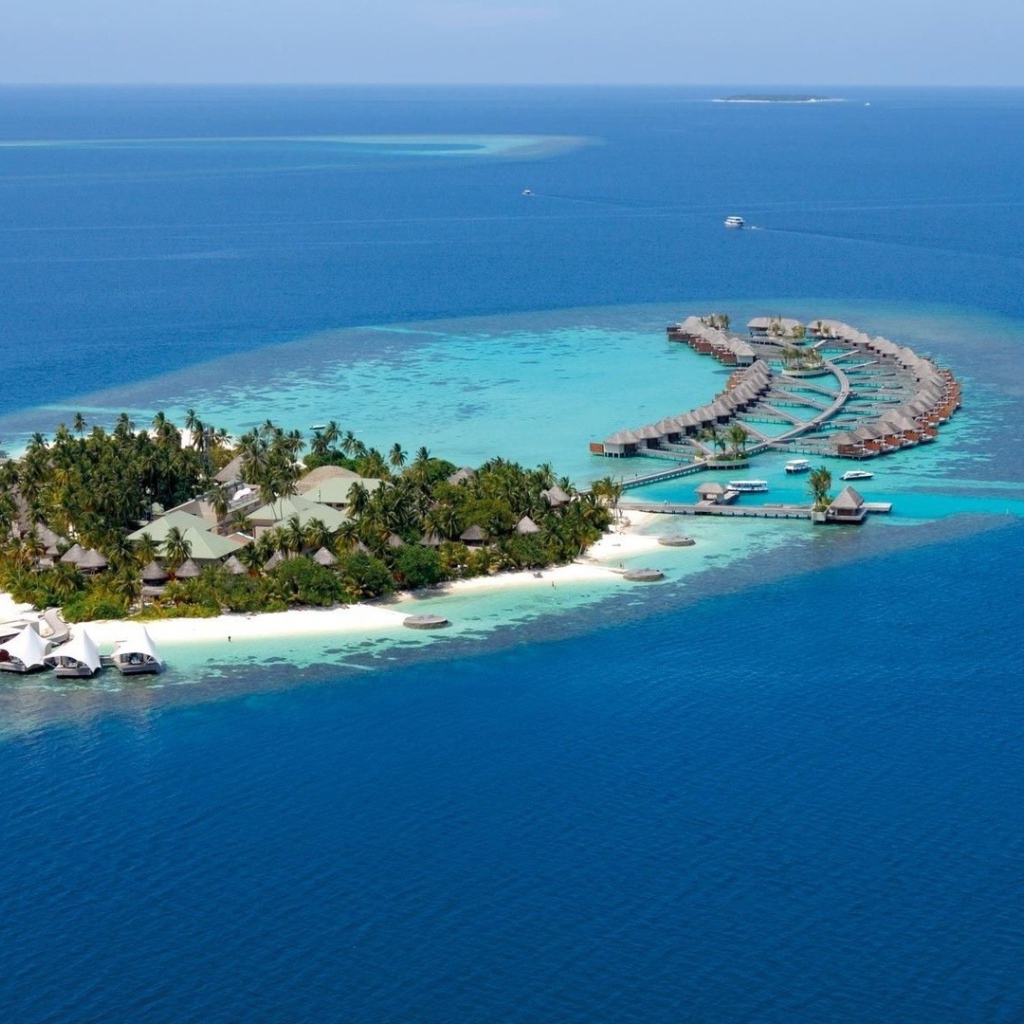 Райский островок для туристов