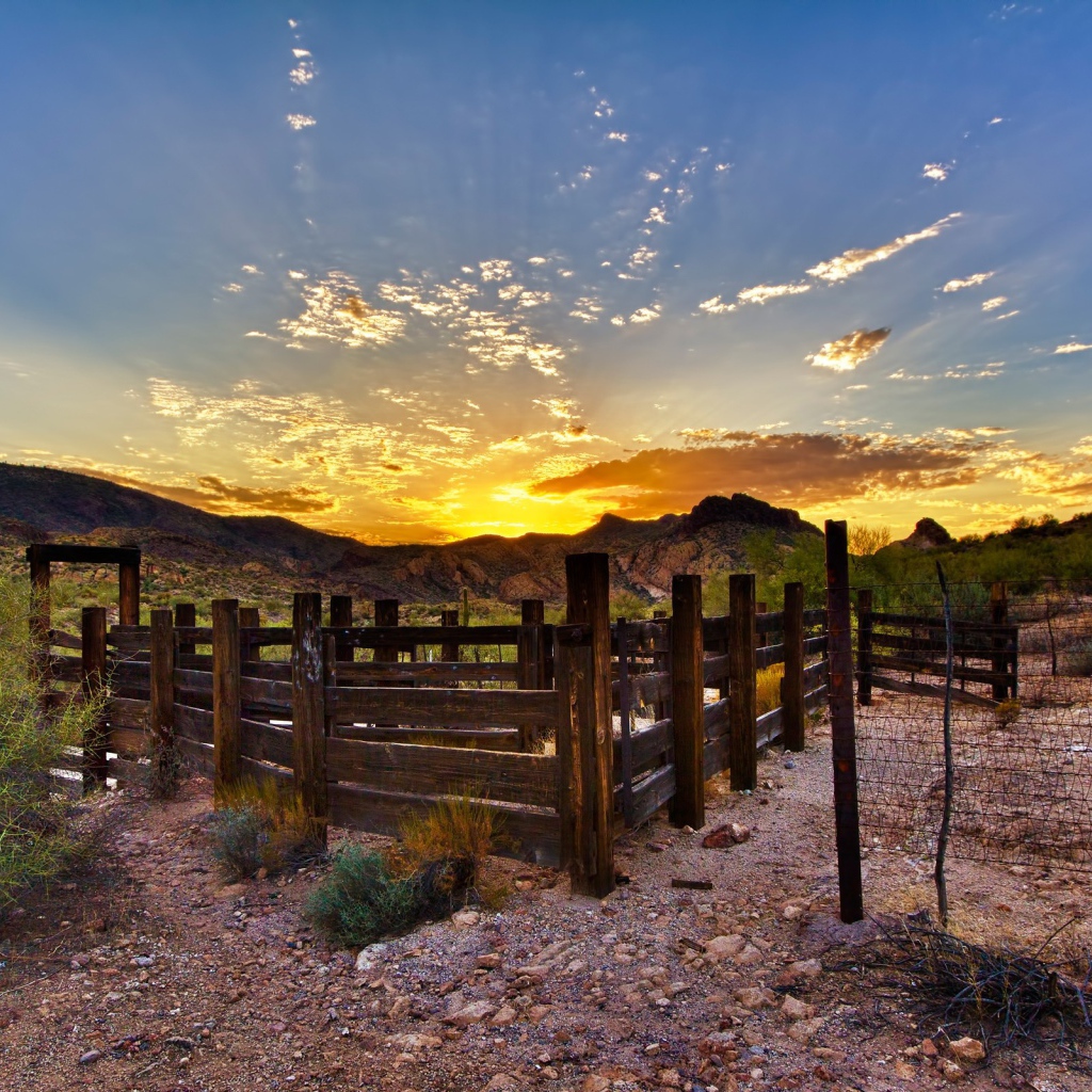 Загоны для животных в горах