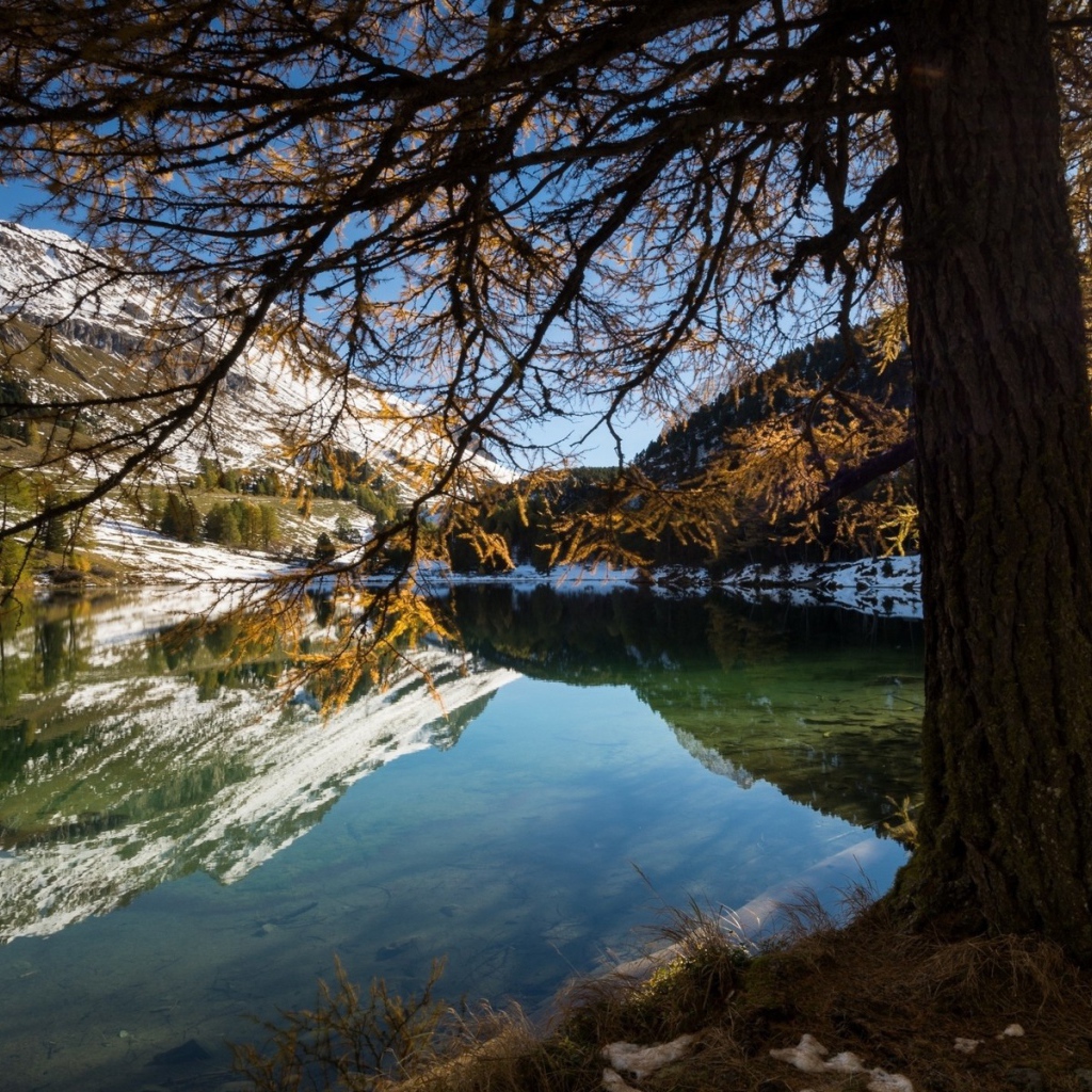 Поздняя осень в горах