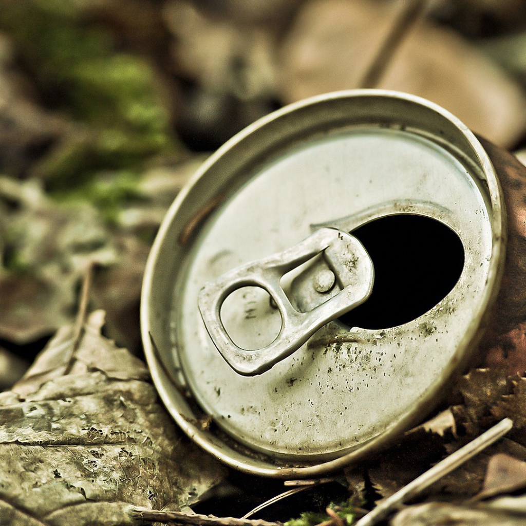 Старая банка из-под пива