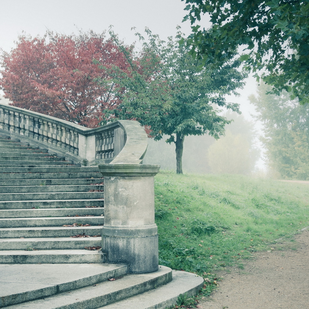 Старинная винтовая лестница