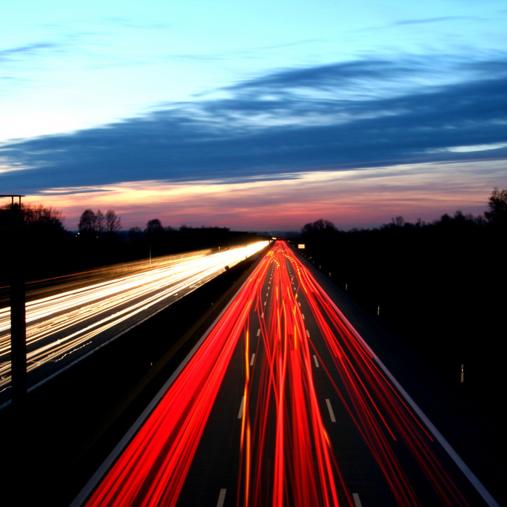 Следы ночной дороги