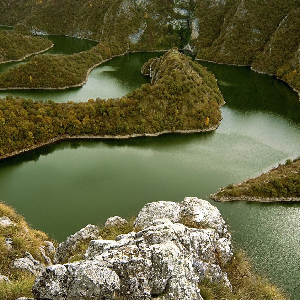 Река в форме змеи