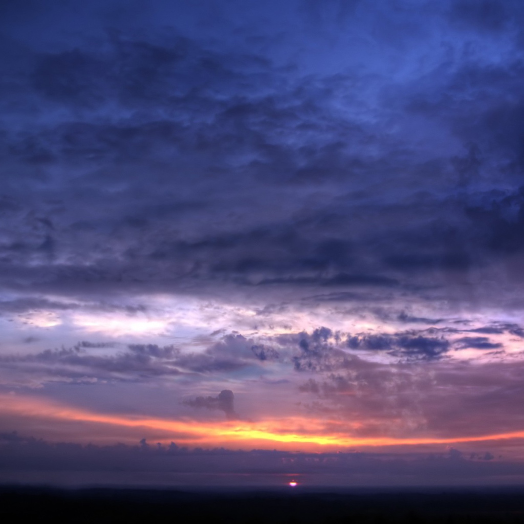 Яркие краски на закате