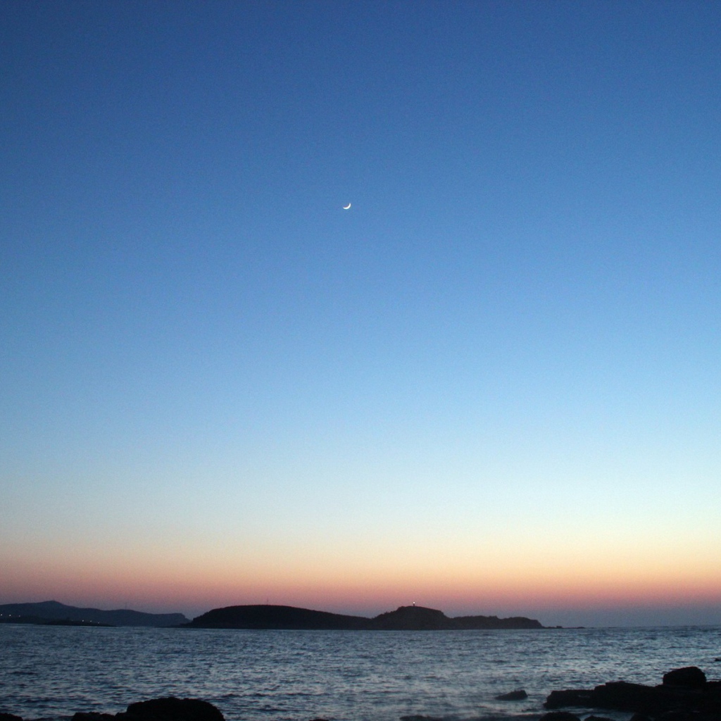 Новолуние после заката