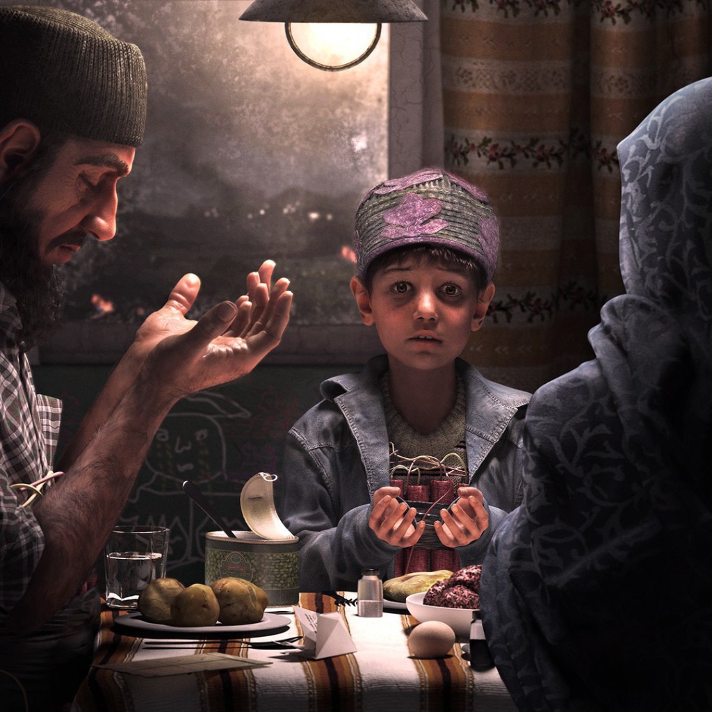 Молитва мусульман перед едой