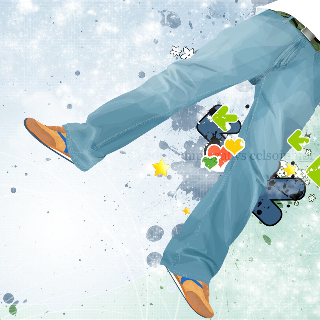 Ноги лежачего человека