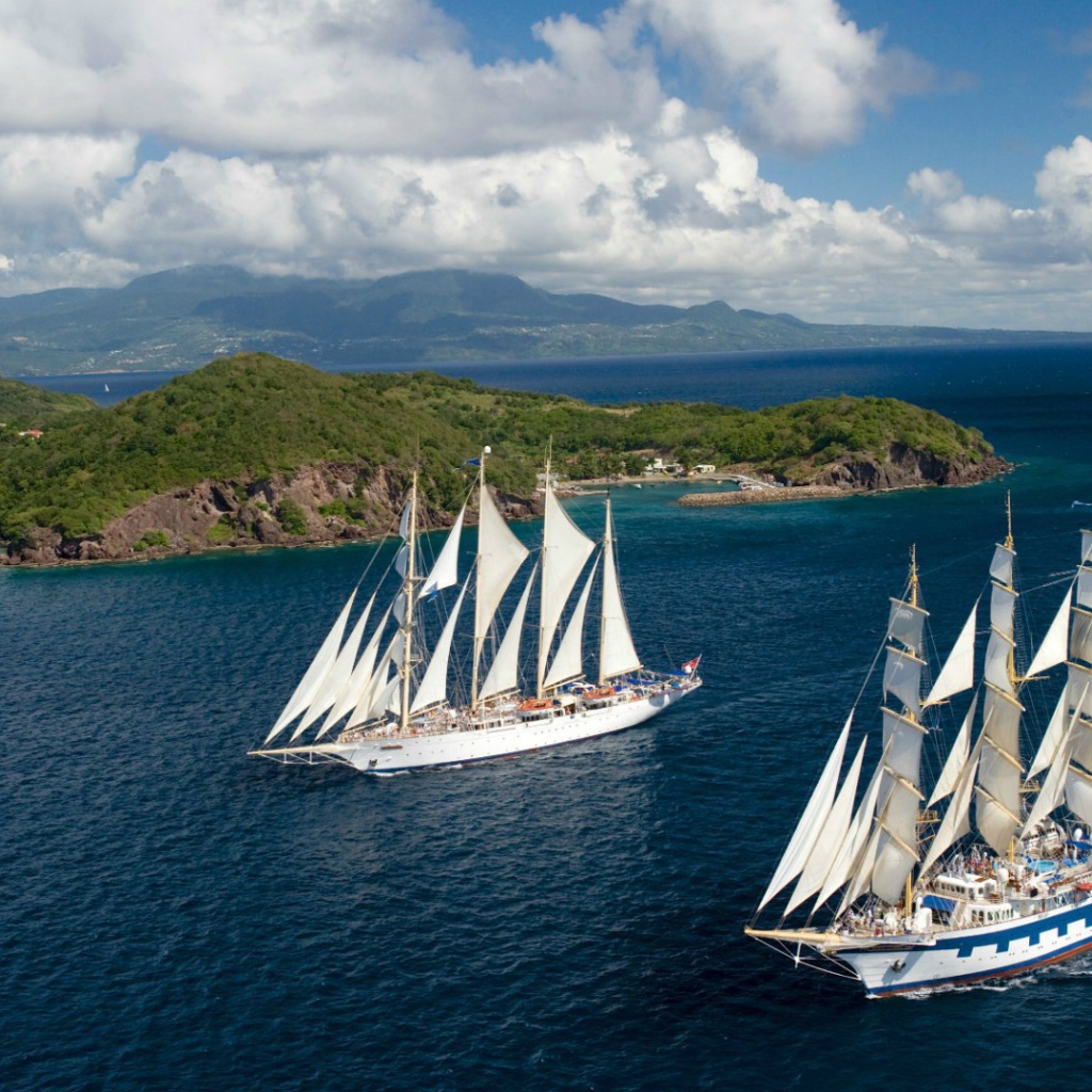 Парусники Star Clipper и Royal Clipper