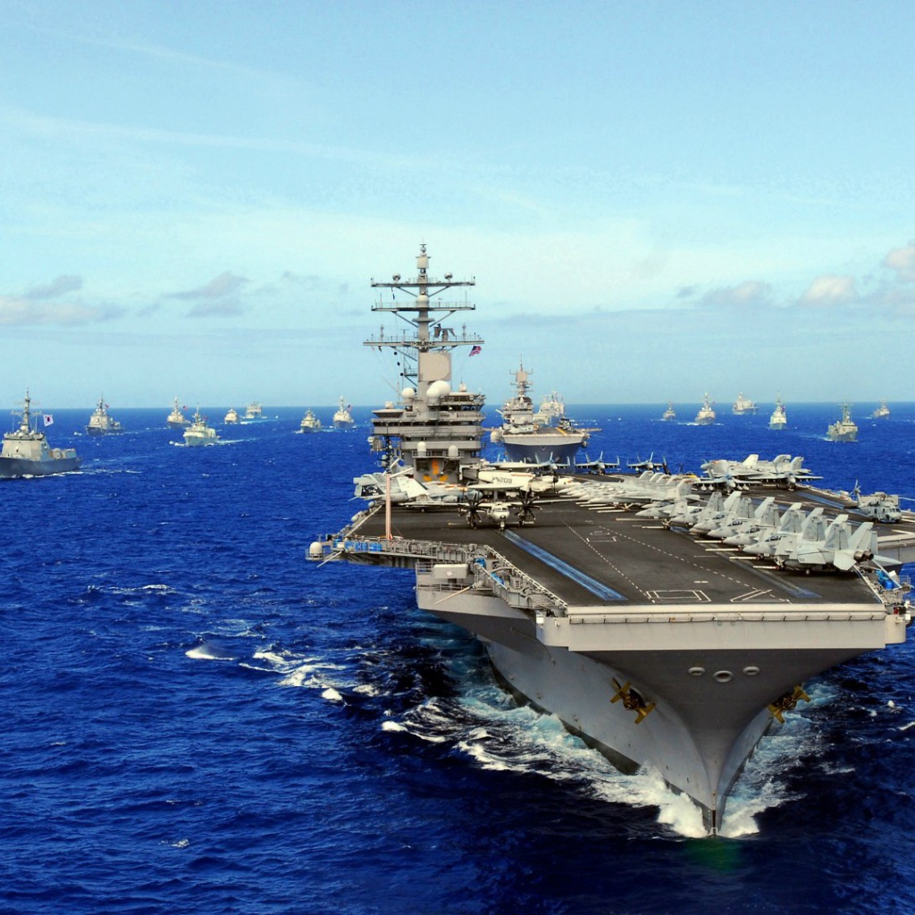 Авианосец USS Ronald Reagan