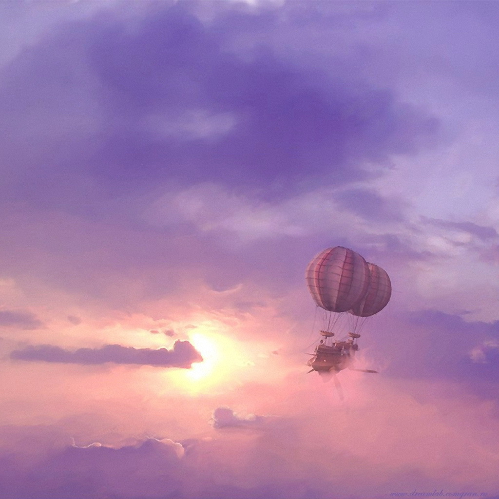 Корабль на воздушных шарах
